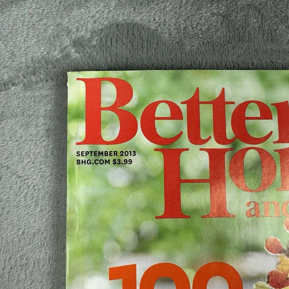 Better Homes and Gardens Magazine September 2013 Fall